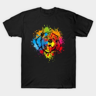 Golden Retriever watercolor T-Shirt